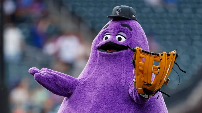 Top 10 New York Athletes includes Grimace.