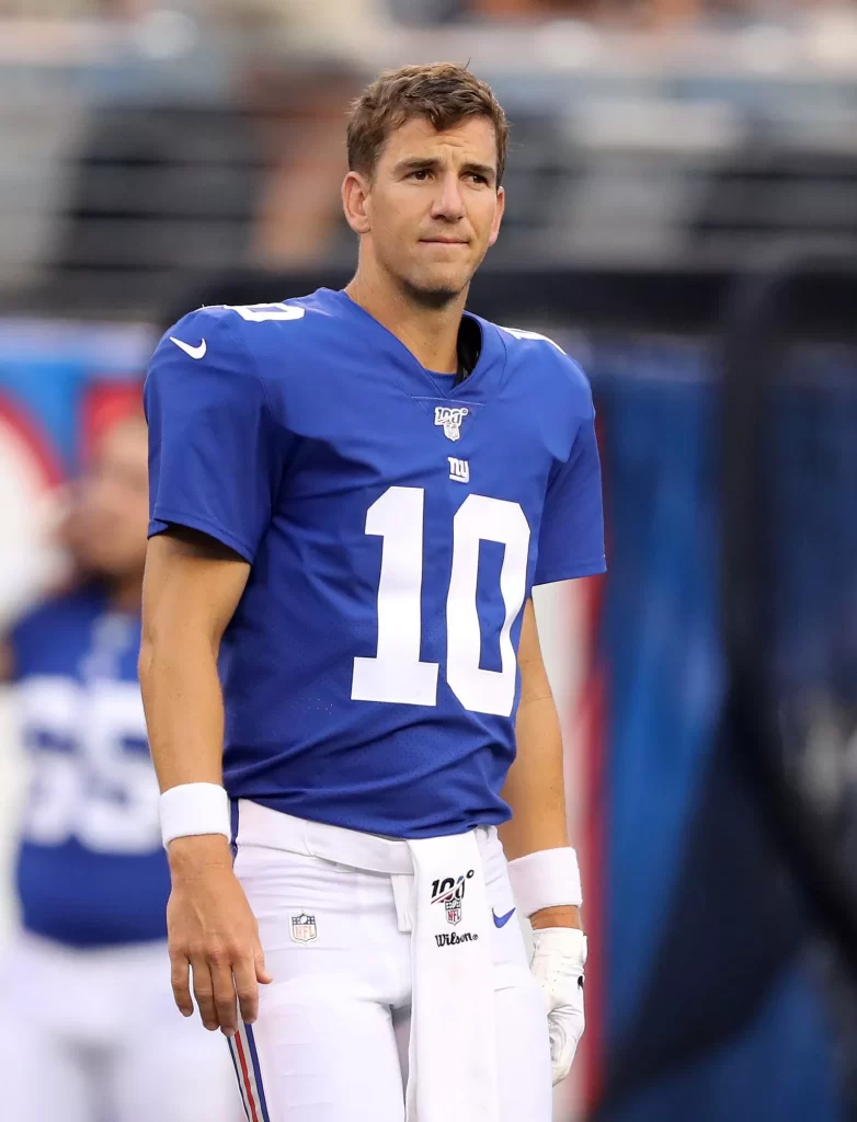 Former Giants quarterback and two-time Super Bowl champion Eli Manning.