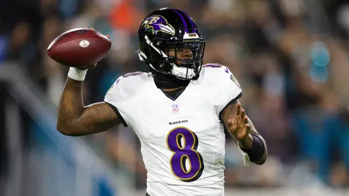 Ravens QB Lamar Jackson.