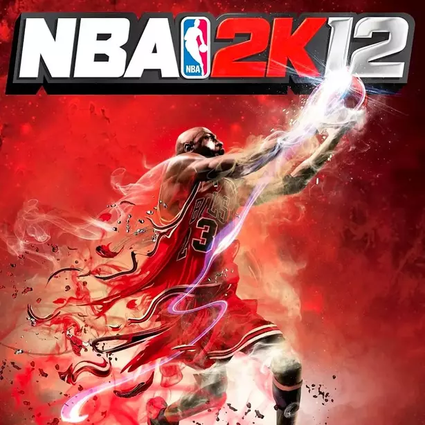 NBA 2K12 cover with Michael Jordan.